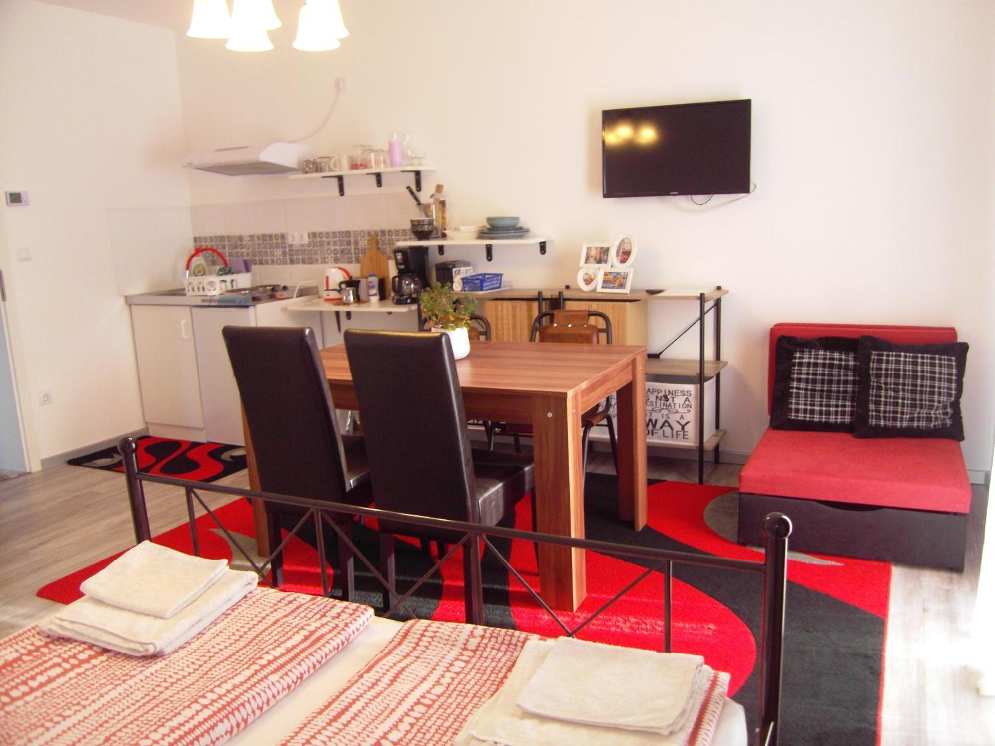Ferienwohnung Edina Vendeghaz-Gyenesdiás Exterior foto